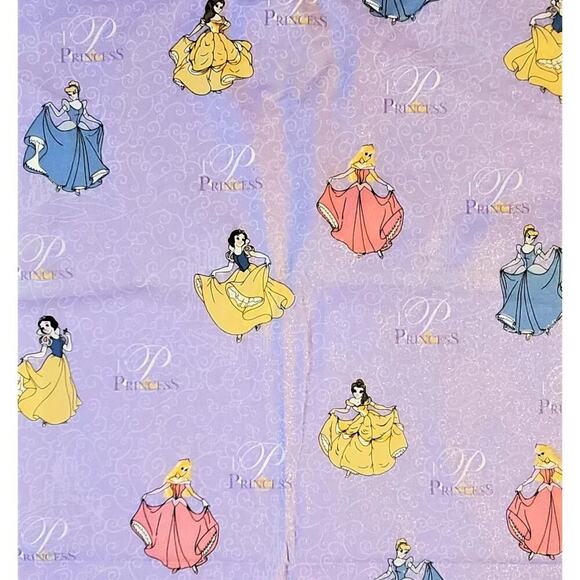 DISNEY Dancing PRINCESSES Sparkle Cotton Fabric 1 + Yard x 45" Springs Creative - Picture 1 of 10